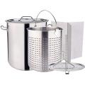 Pot de acero inoxidable de 64QT