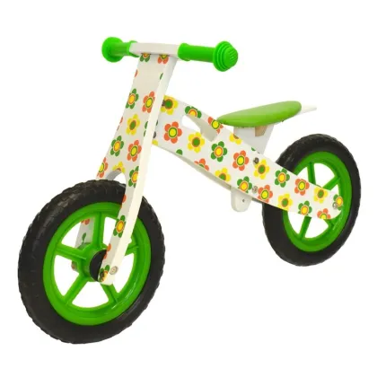 wooden balance bike running bike
