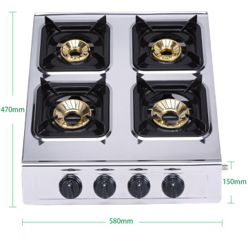 Gas Stove 4 Burner Table