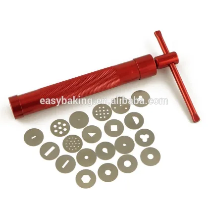 20 Dischi Decorativi Sugarcraft Gun for Fondant Clay Fimo Extruder