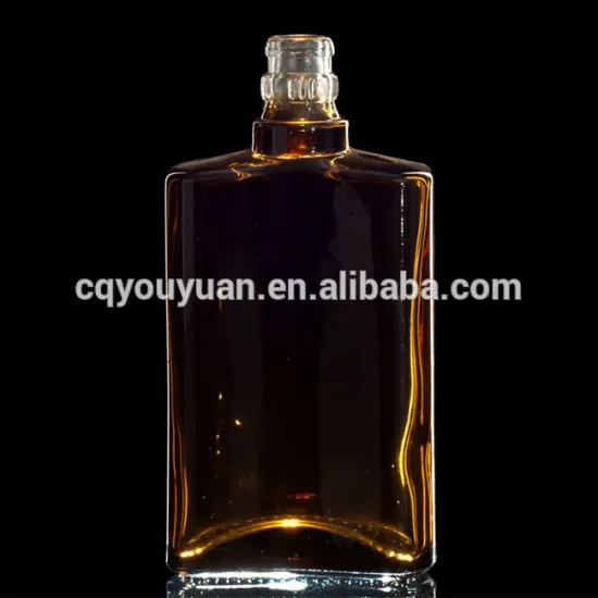 Custom Spray Color Spirit Miniature Bottles 80ML Glass Spirit Bottle