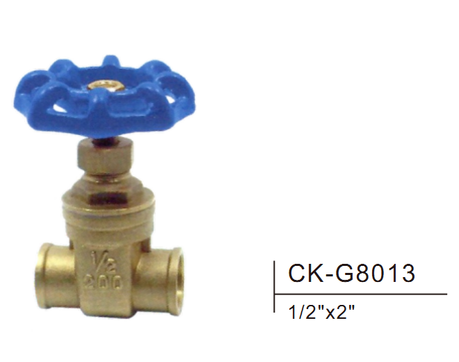 Brass gate valve CK-G8013 1/2