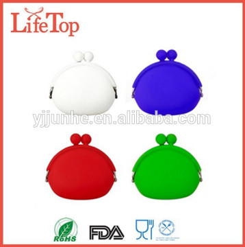 Cute Girls' Animal Silicone Coin Purse Key Bag , Set of 4