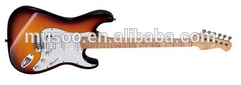 Musoo Brand Electric Guitar ST Style in 3TS Glossy color(MST2060)