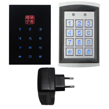 stand alone touch keypad compatible wiegand reader Access Control Systems