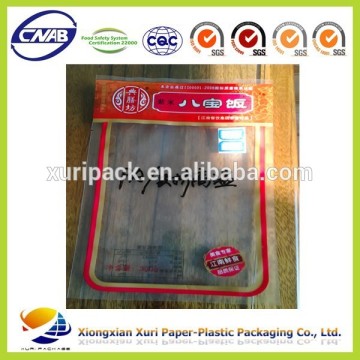 PA/PE, Bopp/PE Clear window plastic packing bag
