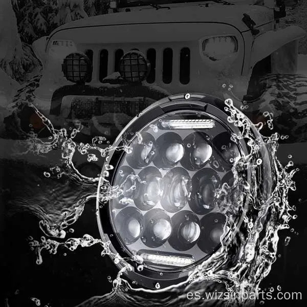 Faros LED LED de Honeycomb para Jeep Wrangler