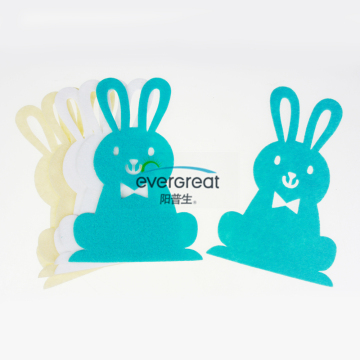 Rabbit diecut felt decoration sheet