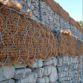 Caixa de gabion hexagonal de malha de malha de colchão de zinco