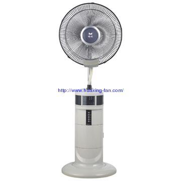 Stand Fan with Mist Spray