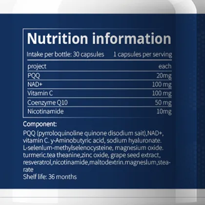 NAD+ capsule anti aging