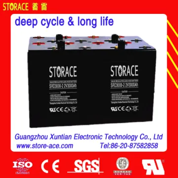 2v 3000ah Deep cycle Battery for solar power
