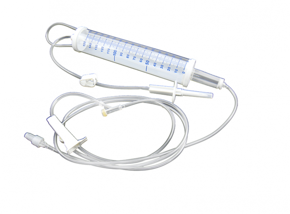 مجموعة Burette Infusion Set / مجموعات Burette IV للأطفال