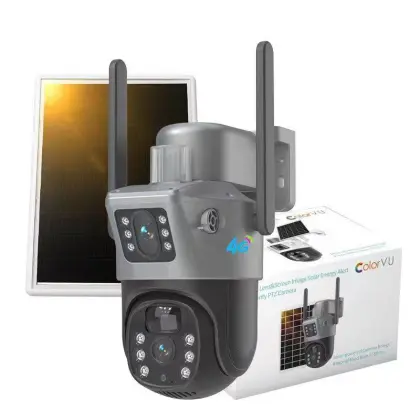 4G Wifi Solar outdoor cctv camera