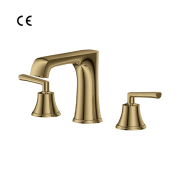 basin faucets Mixer water bathroom faucet 3 hole basin mixer Manufactory