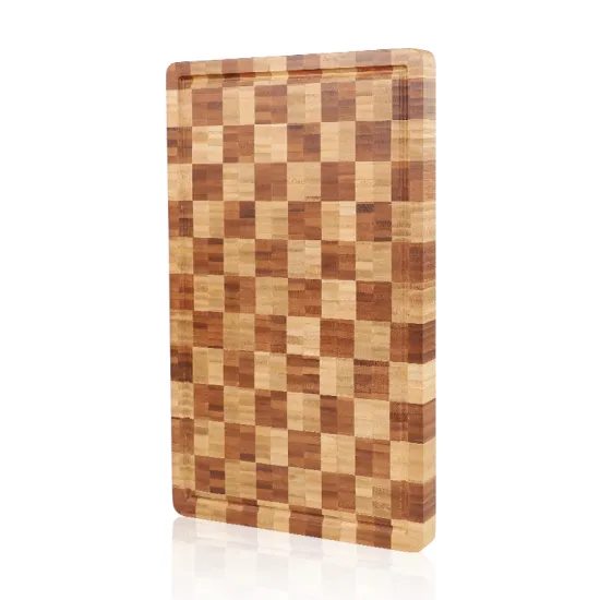 Thick Bamboo Cutting Board: Ideal for Kitchen Use, Perfect for Cheese and Charcuterie