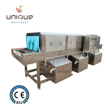 Plastic Pallet Washer and Dryer for Industrial Box Baskets and Trays