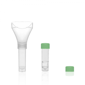 Kit ujian corong saliva koleksi