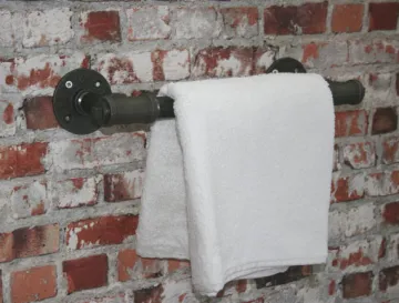 HAND TOWEL RAIL Industrial 3/4" pipe fitting