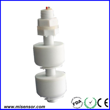 Two float magnetic level sensor for coffee machine