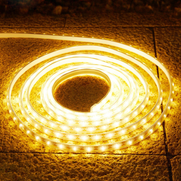 AC110V 220V Υψηλής τάσης LED LED ROPE SMD2835 IP66 Αδιάβροχη λωρίδα φωτός προσαρμοσμένου μεγέθους