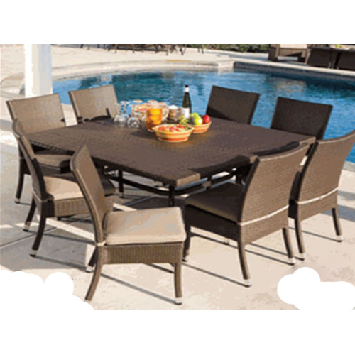 Modern Design Garden Furniture Outdoor Rattan Dining Set