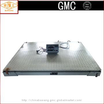 Chequer Plate Electronic Floor Weight Scale for 1/2/3/5/10t SCS-A-A