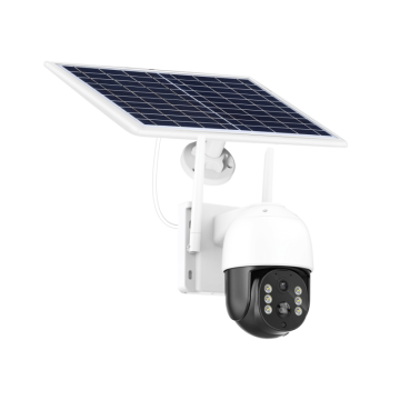 Outdoor Solar Security Camera z Wi -Fi PTZ i Spotlight