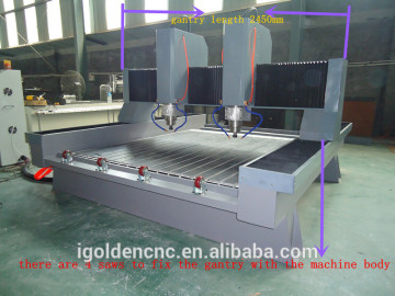 granite guitar headstones engraving equipment stone block cutting machine