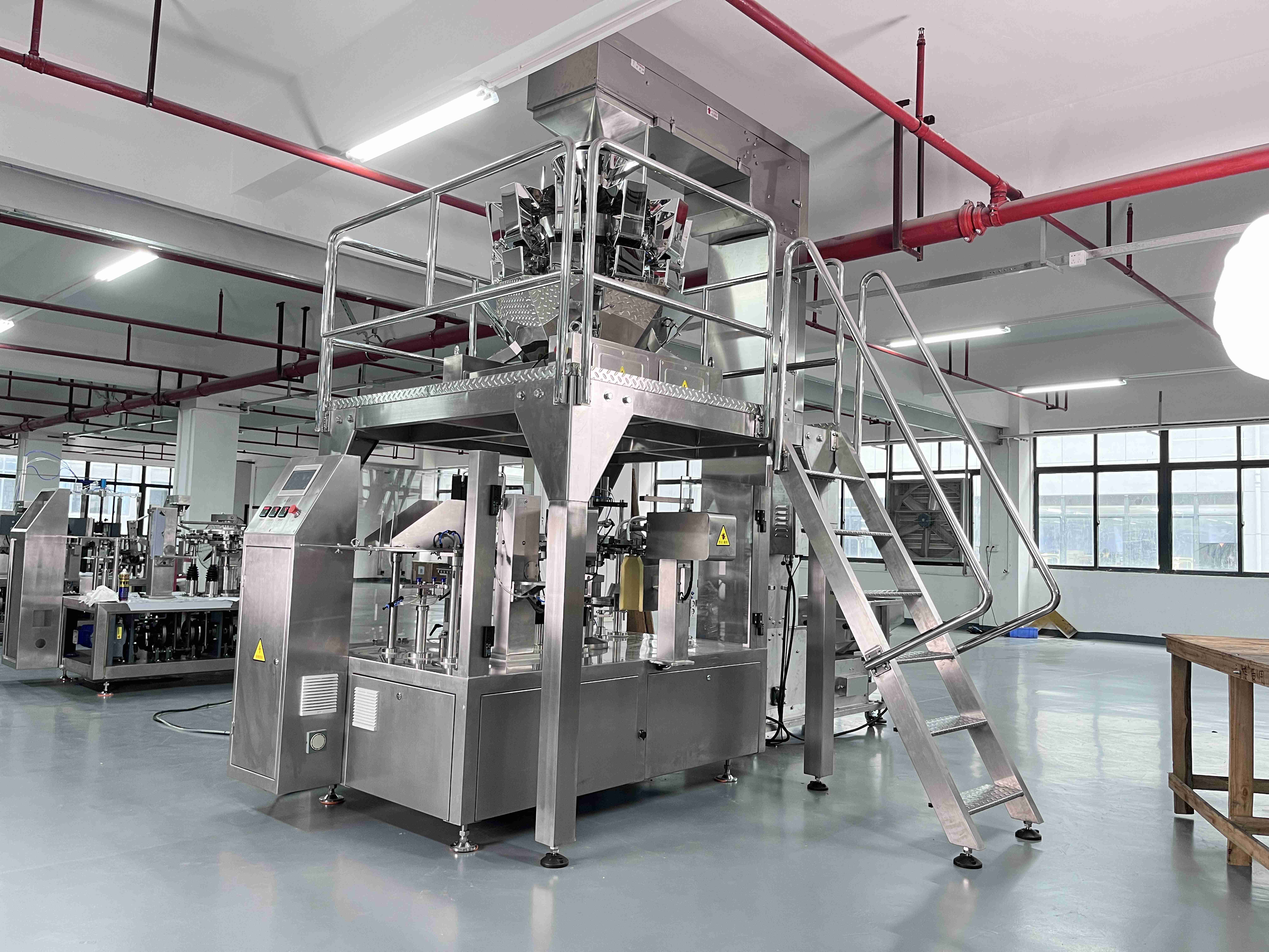 rotary preformed-bag packing machine