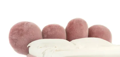 Cipria Bed Light Luxury Furniture King Size Bed