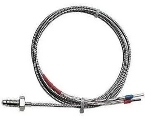 1m Long Standard Plug and Cable Assembled K Type Mi Thermocouple