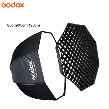 Godox Umbrella Softbox Octagon 24 inches with Grid and Bag for Studio Flash Speedlight Photography