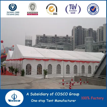 Strong wind loading garden tent 20x45m