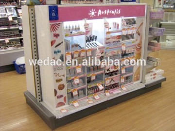 countertop shop display acrylic cosmetic organizer