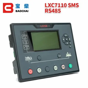 Lixise Genset Controller LCD SMS RS485 Auto Manual Switch Panel LXC7110/LXC7120/LXC7210/LXC7220