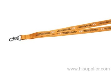Hot Selling Yellow Nylon Lanyards 
