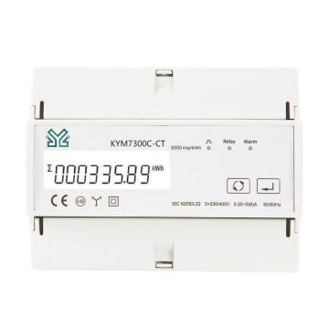 Three Phase Bidirectional CT Interface RS485 Modbus Energy Meter