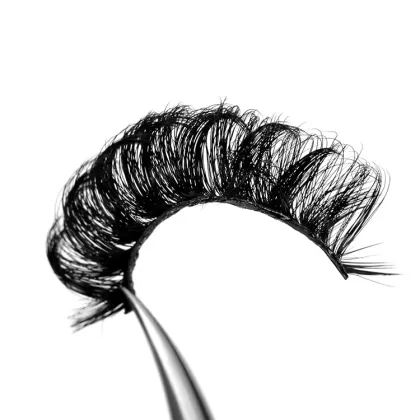 Russian Volume Strip Lashes, Russian Curl Mink Lashes 20mm, Mink Lashes Wholesale