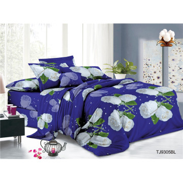 Textiles Polyester Cotton Voile Printed Bedding Basics Sheet