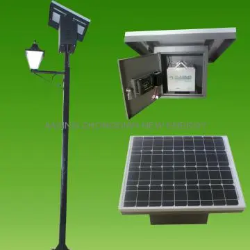 15W Solar LED Park Light  3.2m Pole, US515.0