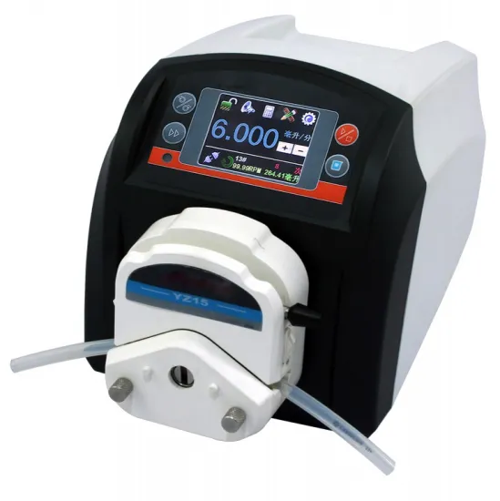 Cheap chemical high flow rate peristaltic pump