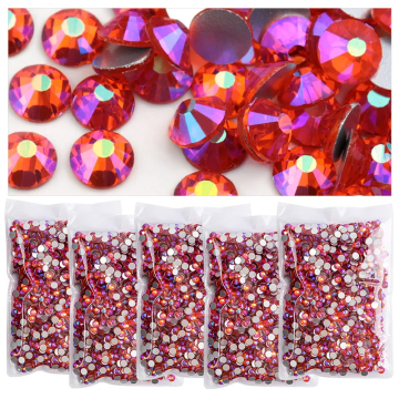 Premium Rhinestone DIY & Crafts - Sparkling Flat Back Hotfix Rhinestones