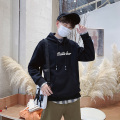 Custom Men's polyester cotton hooded sweatshirts