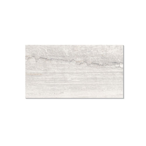 天然灰色の石の効果バスルームの床タイル