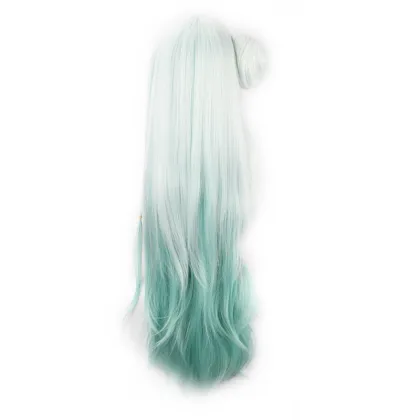 Ainizi Wholesale 100cm Blended Light Blue Synthetic Wig for Game of Ensemble Stars Character Hibiki Wataru Cosplay