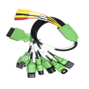 EV Compressor 7 in 1 OBD2 Test Cable with Banana Clip Wires