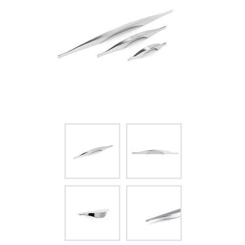 Modern 6-1/4 in. 160mm center drawer pulls
