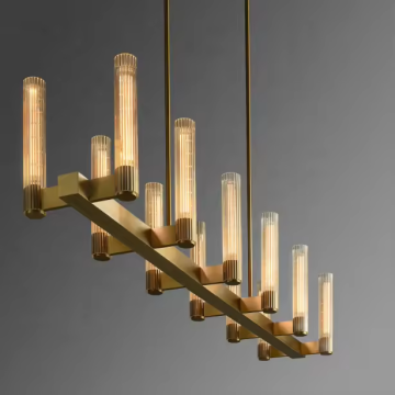 Luce a ciondolo della fattoria americana di lusso Nordic Bar Luxury