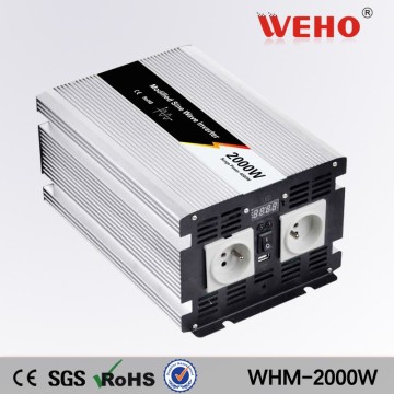 Best price 2 years warranty 2kw modified sine wave power inverter